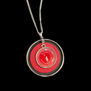 Red Lindy Believe Necklace