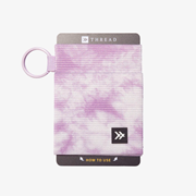 Thread Haze Lavender Elastic Wallet