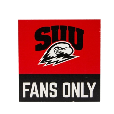 SUU Fans Wood Sign
