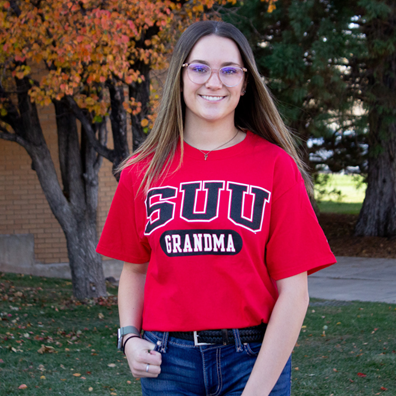 Perfect gift or Clothing item for an SUU grandparent or Grandma.