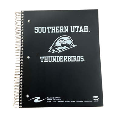 SUU Thunderbirds 1 Subject Notebook