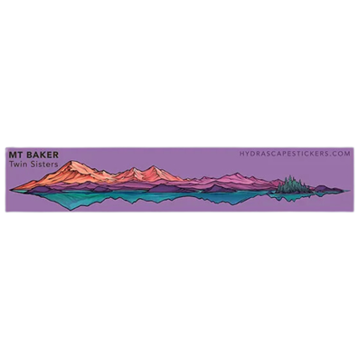Hydrascape Mini Mt. Baker Sticker