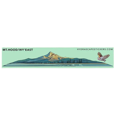 Hydrascape Mini Mt. Hood Sticker