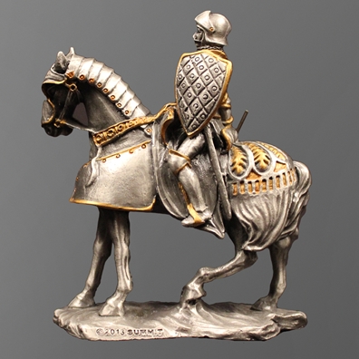 FRENCH KNIGHT ON HORSE