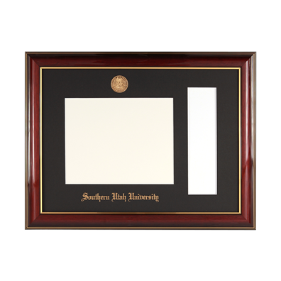 Medallion Diploma Frame with Tassel