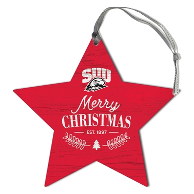 SUU Merry Christmas Star Ornament